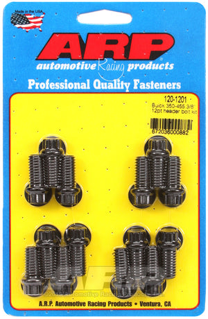 ARP Buick 350-455 3/8in 12pt Header Bolt Kit 120-1201