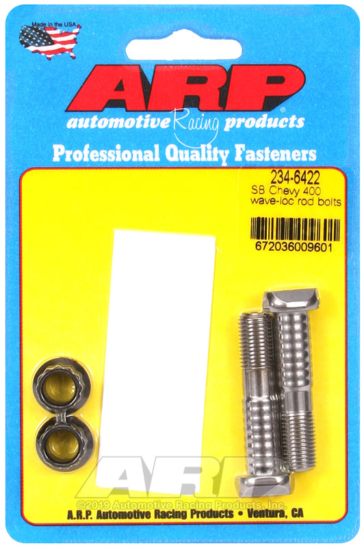 ARP SB Chevy 400 wave-loc rod bolts 234-6422