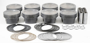 Mahle MS Piston Set SBF 284cid 3.572in Bore 3.543in Stroke 5.930in Rod .866 Pin-16cc 9.5 CR Set of 8 930256072