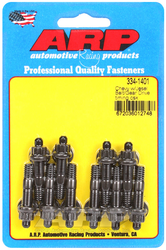 ARP Chevy w/ Jesel Belt or Gear Drive Front Cover Stud Kit 334-1401