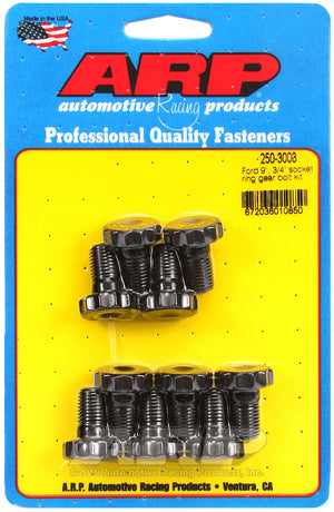 ARP Ford 8.8 & 9in 7/16in Dia 3/4in Socket Ring Gear Bolt Kit (10/pkg) 250-3003