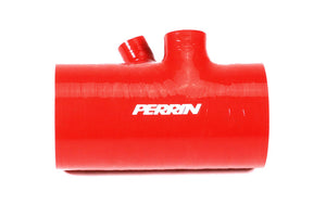 Perrin 22-25 Subaru WRX Short Type Turbo Inlet Hose  - Red