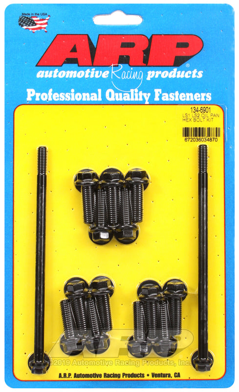 ARP LS1/LS2 Hex Oil Pan Bolt Kit 134-6901