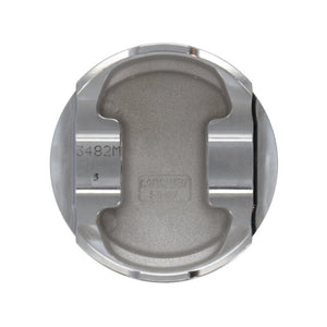 Manley 93-98 Toyota Supra Turbo (2JZGTE) 86.5mm +.5mm Oversized Bore 8.5:1 Dish Piston Set with Ring 609005C-6