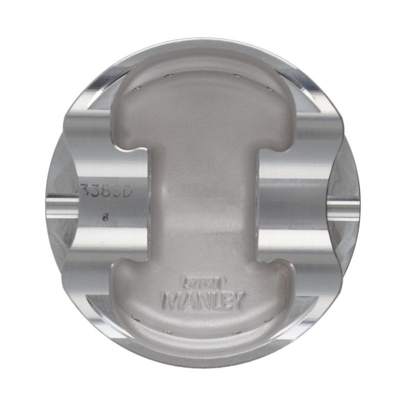Manley Subaru EJ257 99.75mm +.25mm Bore 8.5:1 Dish Platinum Series Piston Set with Rings 612202C-4