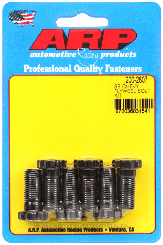ARP 87+ Chevy Small Block Rear Seal Flywheel Bolt Kit 200-2807