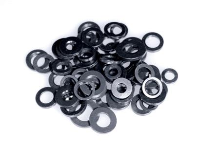 ARP 7/16 ID 1in OD Black Washers (10 pack) 200-8748