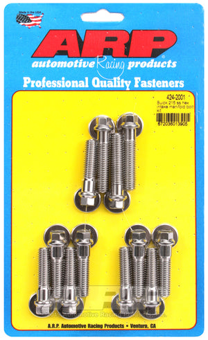 ARP Buick 215 SS hex intake manifold bolt kit 424-2001