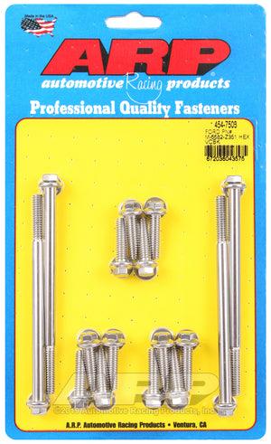 ARP SB Ford PN# M-6582-Z351 hex valve cover bolt kit 454-7503