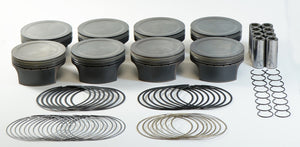 Mahle MS LS Piston Set 378ci 4.075in Bore 3.622 Stroke 6.125 Rod -4.5cc 10.0 CR - Set of 8 197813875
