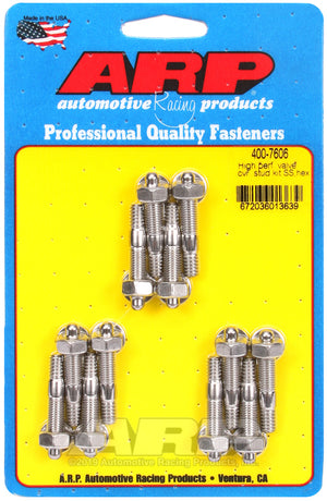 ARP SS Hex Valve Cover Stud Kit 400-7606