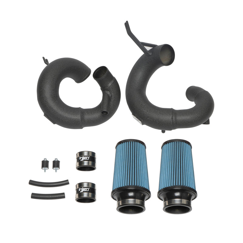Injen 18-20 Kia Stinger 3.3L Twin Turbo Wrinkle Black Short Ram Air Intake SP1350WB