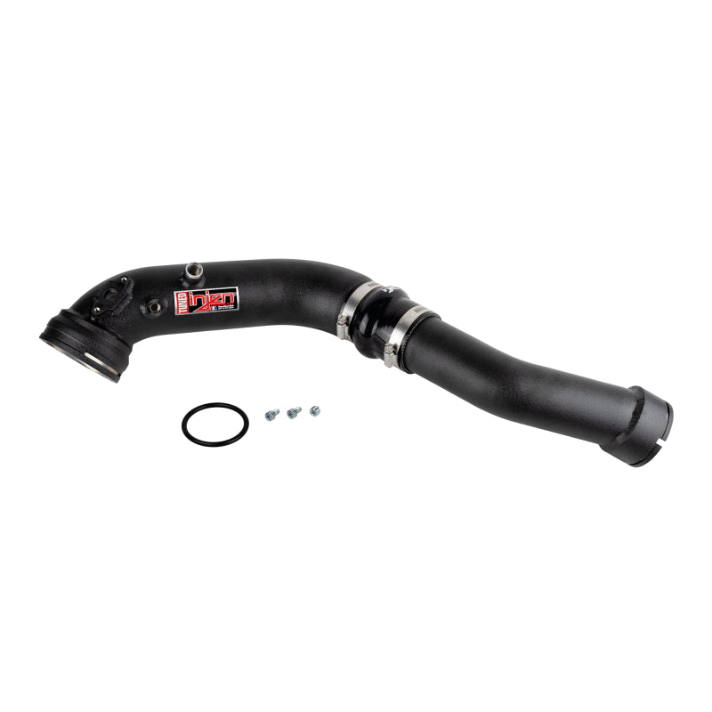16-20 BMW L6-3.0L/ Turbo/ Twin Turbo/L4-2.0L/ L6-2.5L Wrinkle Black Turbo SES Intercooler Pipes SES1128ICPWB