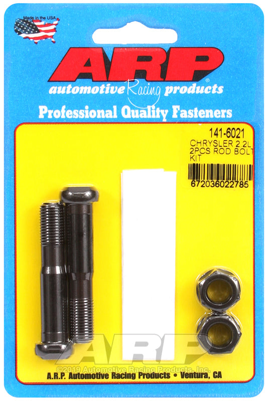 ARP Chrysler 2.2L rod bolt kit, 2pk 141-6021
