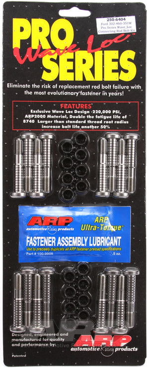 ARP Ford Boss 302-429-460-351W wave-loc rod bolt kit 250-6404
