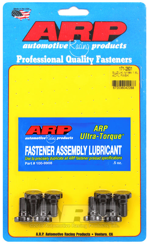 ARP Suzuki 1.6L M16A 4cyl Flywheel Bolt Kit 171-2801