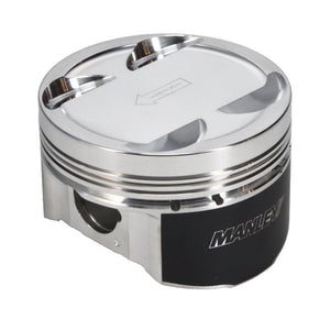 Manley 03-06 Evo 8/9 (7 Bolt 4G63T) 86mm +1mm Over Bore 8.5:1 Dish Pistons with Rings 606010C-4