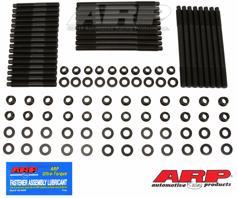 ARP Small Block Chevy w/ Brodix Rodeck Alum Block BD1010 and BD2000 Heads - Head Stud Kit 134-4305