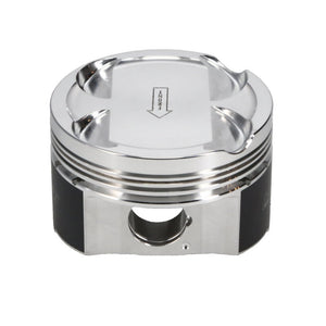 Manley 93-98 Toyota Supra Turbo (2JZGTE) 86.5mm +.5mm Oversized Bore 8.5:1 Dish Piston Set with Ring 609005C-6