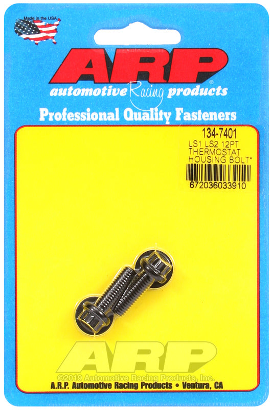 ARP LS1 LS2 12pt Thermostat Housing Bolt Kit 134-7401
