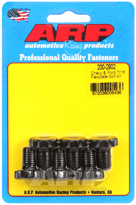 ARP Chevy 265 / 454 w/ 2 pcs Rear Main Seal Flexplate Bolt Kit 200-2902