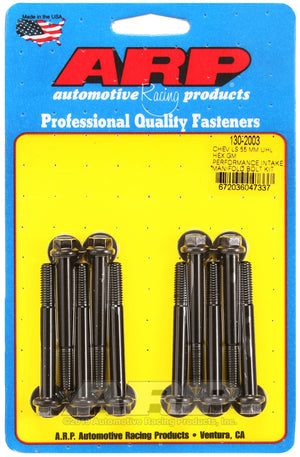 ARP Chevy LS 55mm UHL hex GM Performance intake manifold bolt kit 130-2003