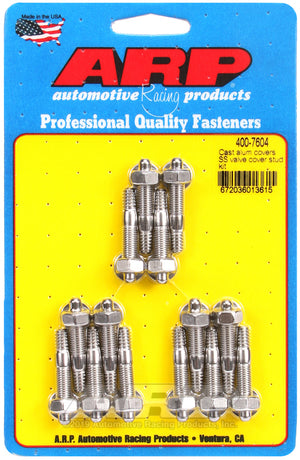 ARP Cast Alum Covers SS Valve Cover Stud Kit 400-7604