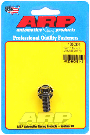 ARP Ford 12pt Coil Bracket Bolt Kit 150-2301