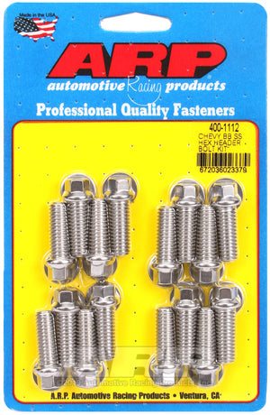 ARP BB Chevy SS Hex Header Bolt Kit 400-1112