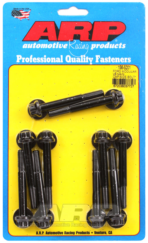 ARP Ford Modular V8 Main Cap-Side Bolt (Early Cast Iron Block) M8 Main Bolt Kit 156-5201