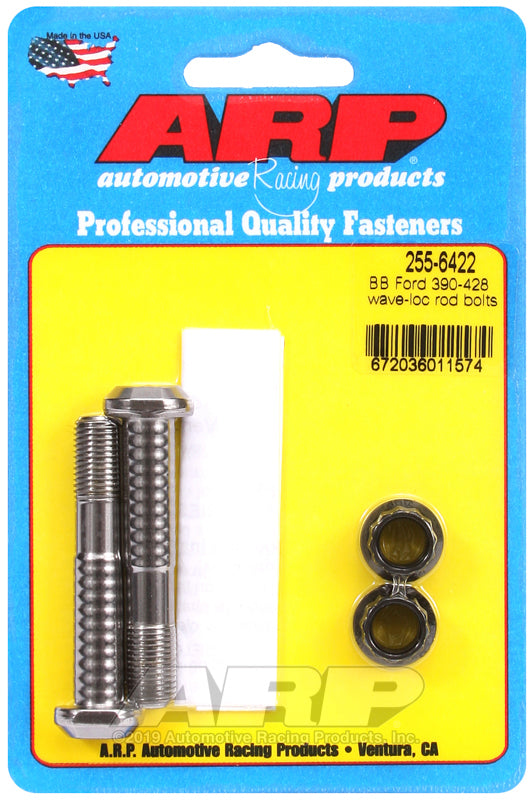ARP BB Ford 390-428 wave-loc rod bolts 255-6422