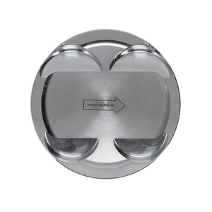 Manley 93-98 Toyota Supra Turbo (2JZGTE) 86.5mm +.5mm Oversized Bore 8.5:1 Dish Piston Set with Ring 609005C-6