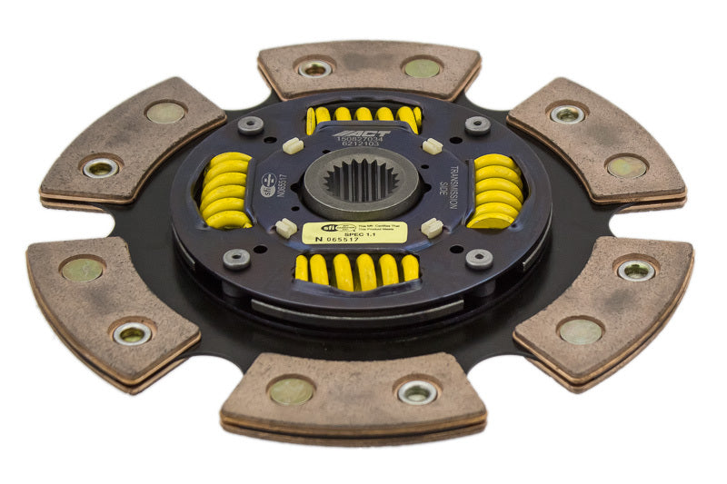 ACT 2007 Lotus Exige 6 Pad Sprung Race Disc 6212103