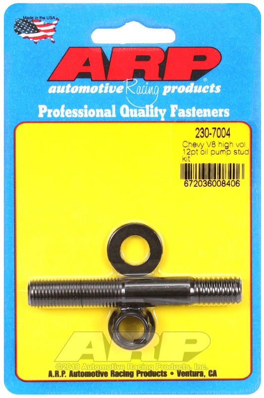 ARP Chevy Small Block / Big Block V8 12pt High Volume Oil Pump Stud Kit 230-7004
