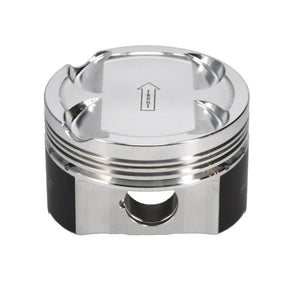 Manley 93-98 Toyota Supra Turbo (2JZGTE) 86.5mm +.5mm Oversized Bore 8.5:1 Dish Piston Set with Ring 609005C-6