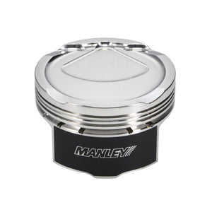 Manley 2013+ Subaru BRZ (FA20) 86.25mm Bore 11.4cc Dish Platinum Series Piston Set w/ Rings 632602C-4