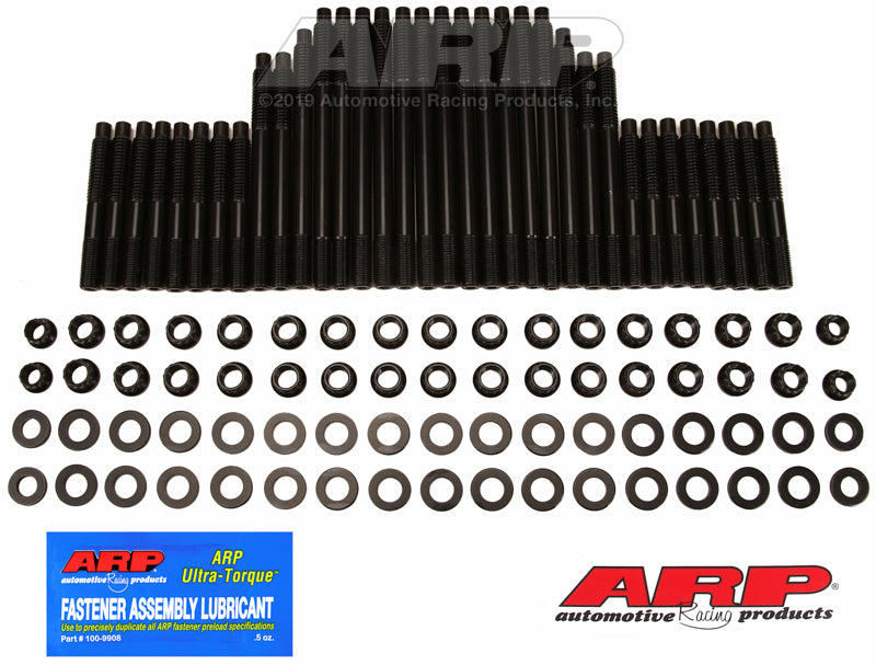 ARP SB Chevy Rodeck aluminum black with 18° Chevy heads 12pt husk 234-4710
