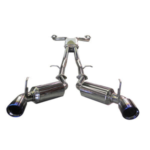 Injen 03-08 350Z Dual 60mm SS Cat-Back Exhaust w/ Built In Resonated X-Pipe SES1987TT