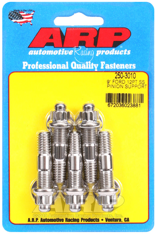 ARP Ford 9in Pinion Support SS 12pt Stud Kit 250-3010