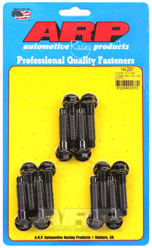 ARP Mopar 273-440 Wedge Hex Intake Manifold Bolt Kit 144-2001