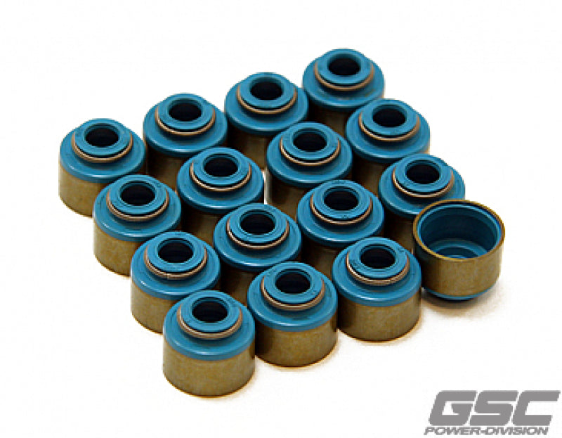 GSC P-D Ford Mustang 5.0L Coyote Valve Stem Seal w/Integrated Spring Seat - Set of 32 1101