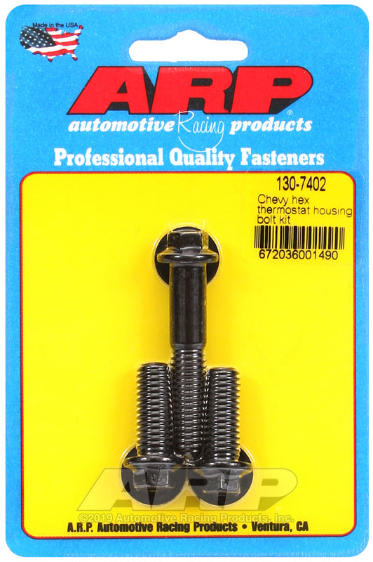 ARP Chevy Hex Thermostat Housing Bolt Kit 130-7402