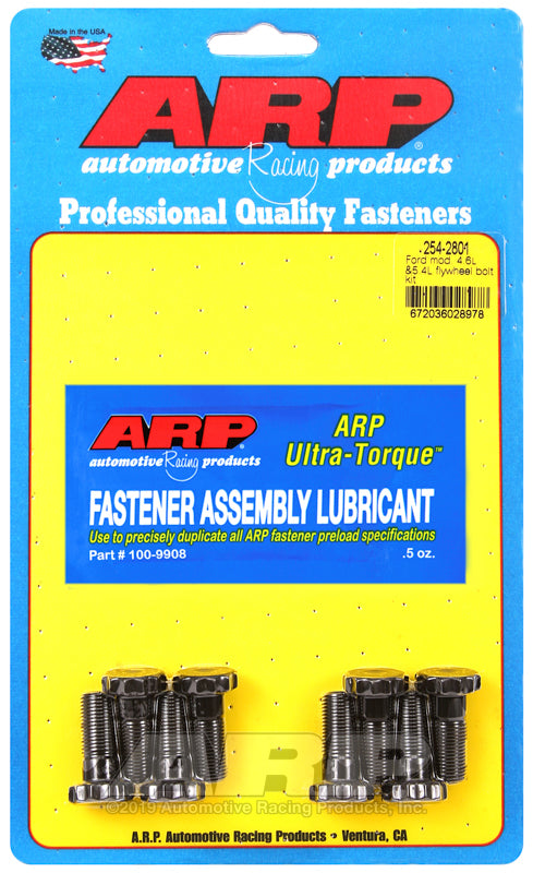 ARP Ford 4.6/5.4L Modular V8 M10x1.0 Thread Size Flywheel Bolt Kit 254-2801