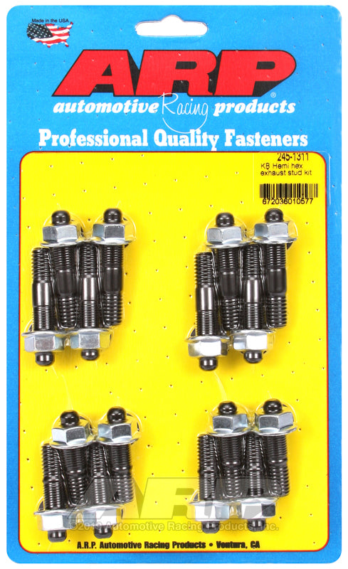 ARP KB Hemi Hex Exhaust Stud Kit 245-1311