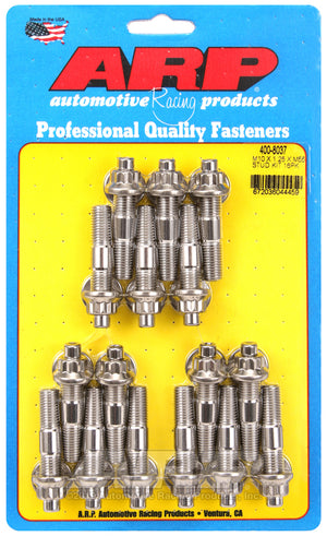 ARP M10 X 1.25 X 55mm broached stud kit 16pcs 400-8037