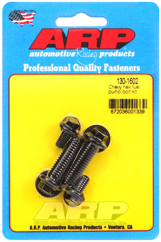 ARP Chevy SB / BB Fuel Pump Hex Bolt Kit 130-1602