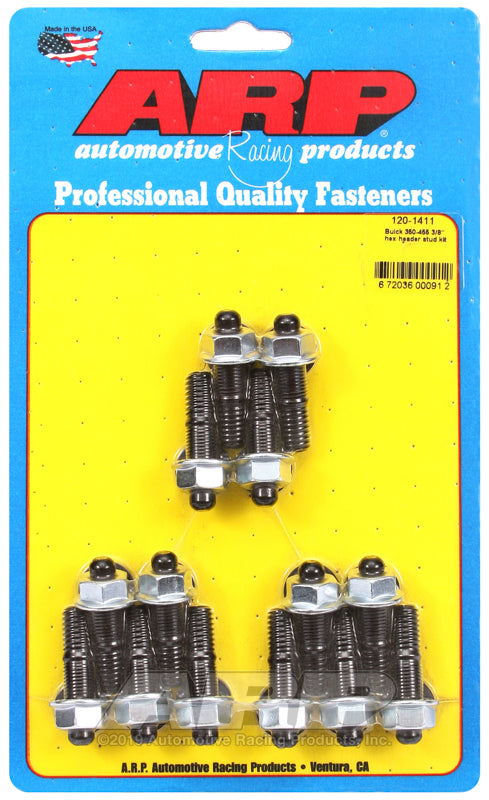 ARP Buick 350-455 3/8in hex header stud kit 120-1411