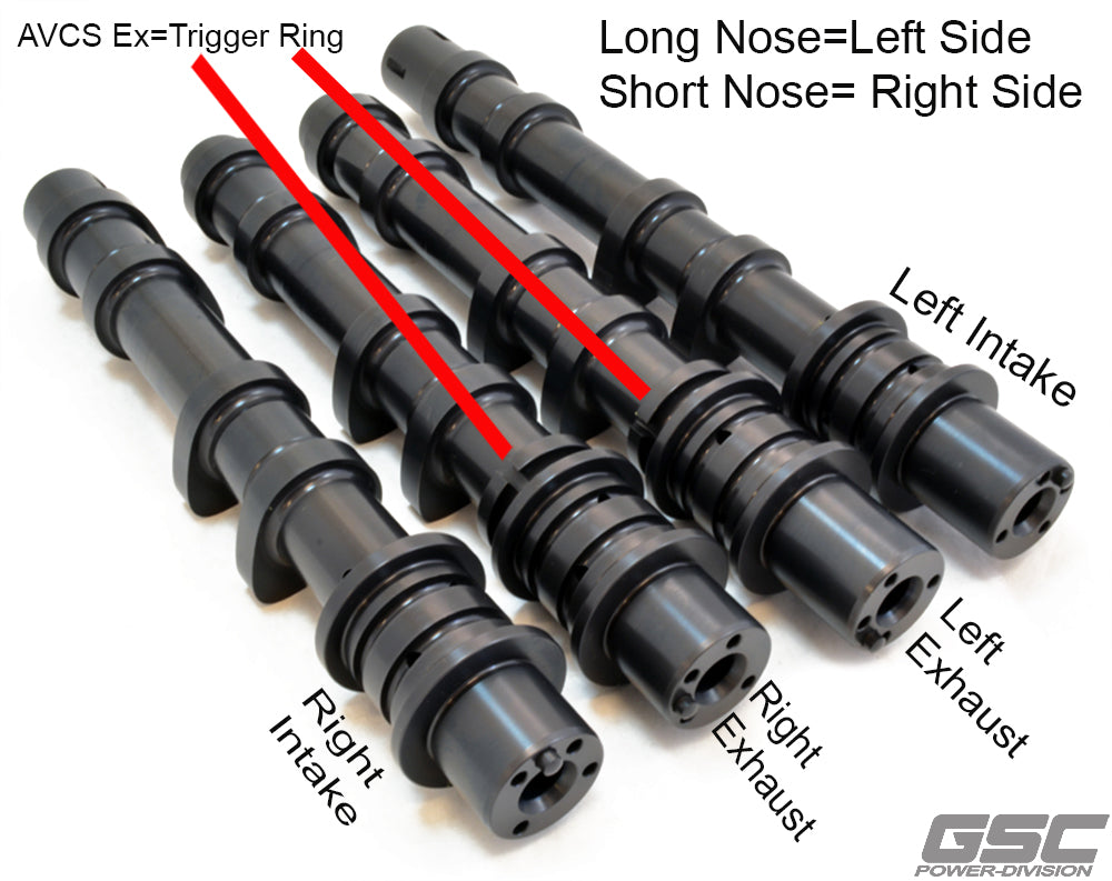 GSC P-D 08+ STi S3 Cams 282/282 Billet 7026S3