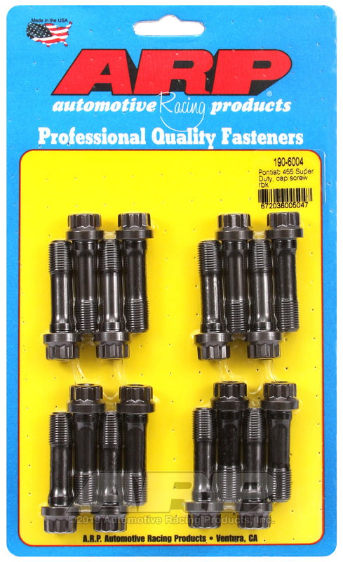 ARP Pontiac 455 Super Duty cap screw rod bolt kit 190-6004