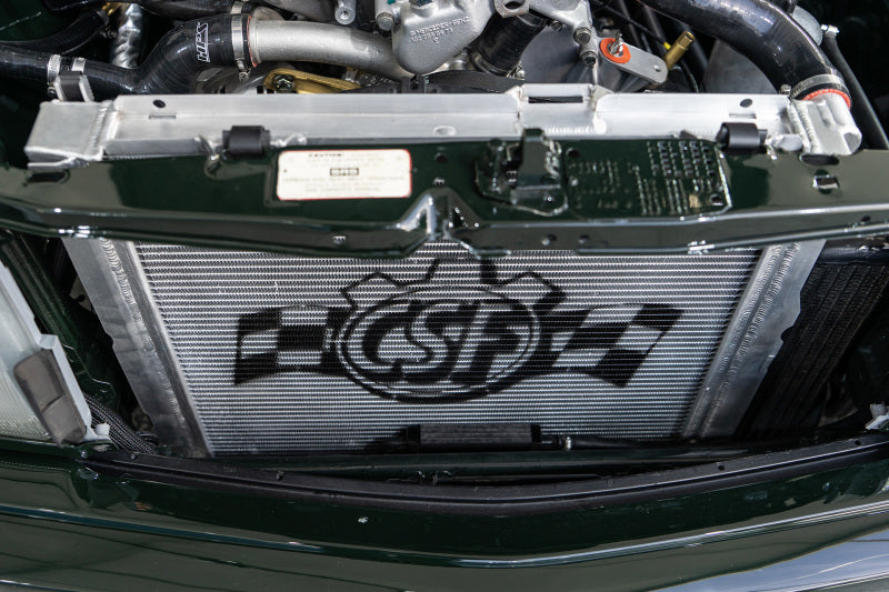 CSF 84-88 Mercedes-Benz W201 190E 2.3L - 16 with A/C High Performance Aluminum Radiator 7220
